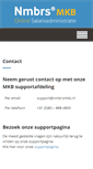 Mobile Screenshot of nmbrsmkb.nl